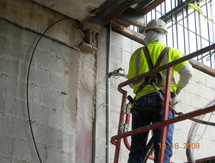 Cementitious  Firepoofing Fireproofing