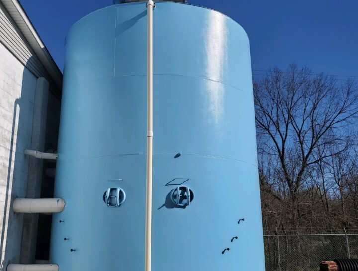 Restored Tank Industrial Coating Industrial Painting and Coating Services in Ohio