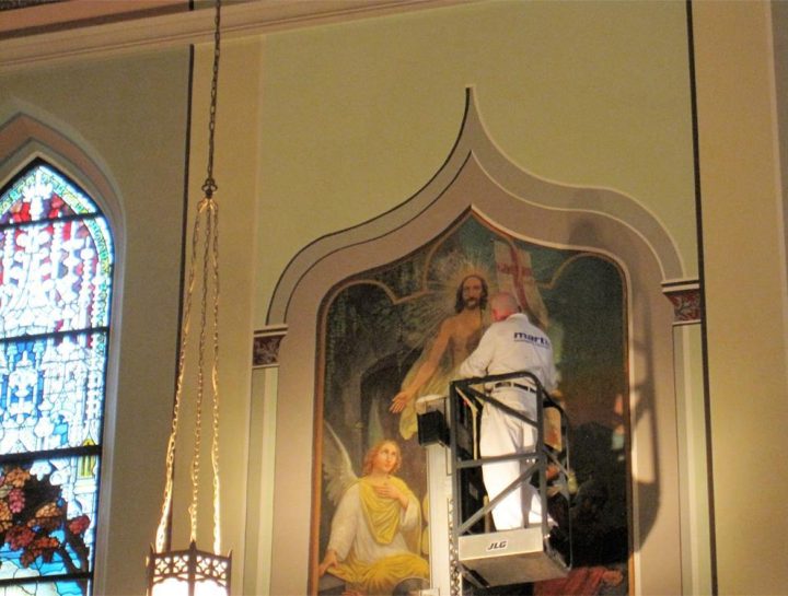 Portrait Repair Place of Worship Painting Services