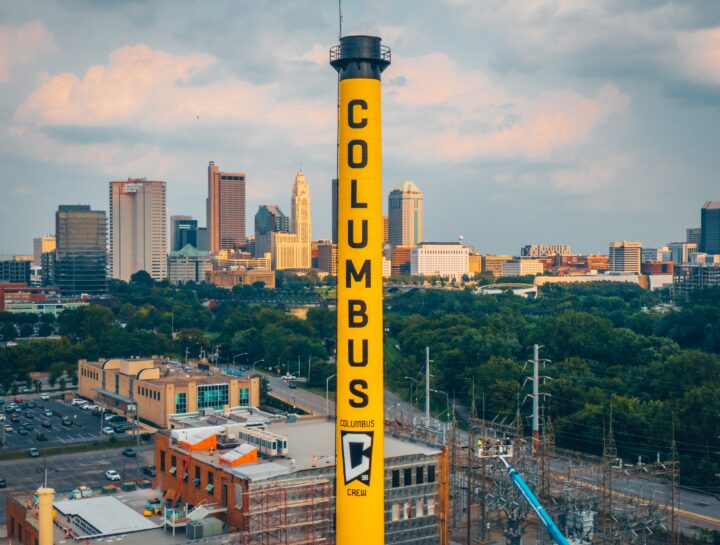 Columbus Crew Smokestack Industrial Painting Industrial Painting and Coating Services in Ohio