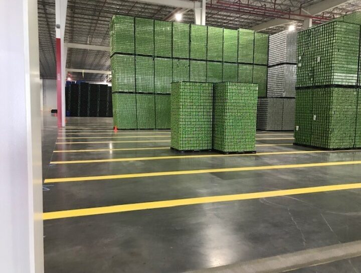 Line Striping Concrete Floor Services 1 Warehouse Line Striping Services