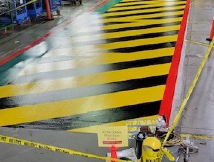 Services For Line Striping Warehouse Line Striping Services