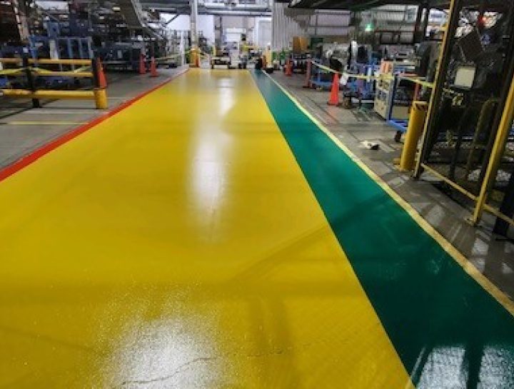 Services For Warehouse Line Striping Warehouse Line Striping Services