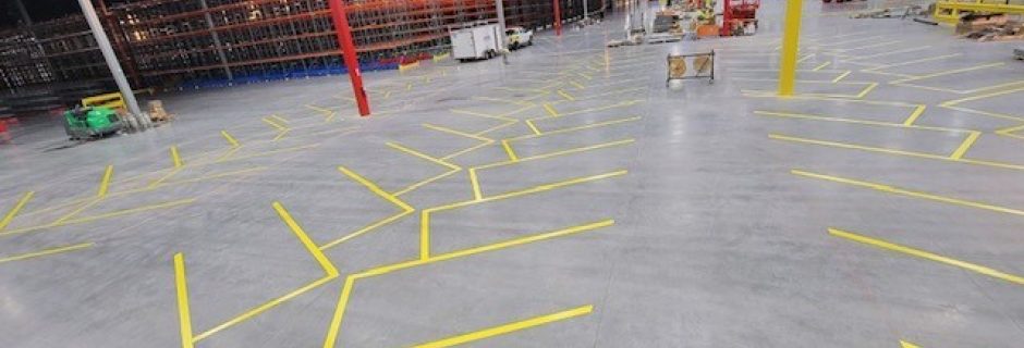 Warehouse Line Striping Warehouse Line Striping Services